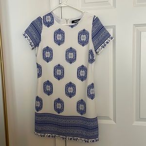 Lulu’s Blue pattern dress
